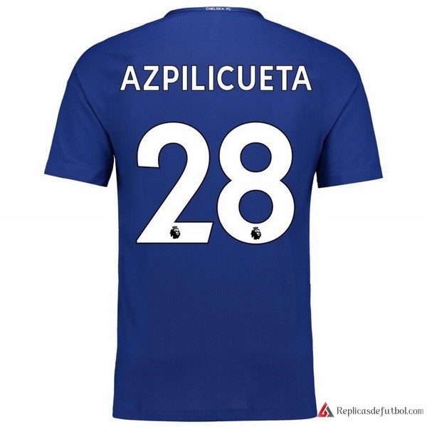 Camiseta Chelsea Primera equipación Azpilicueta 2017-2018